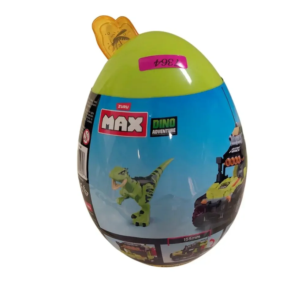 NWT Zuru Max Build More Dino Adventure Raptor Force Egg Capsule